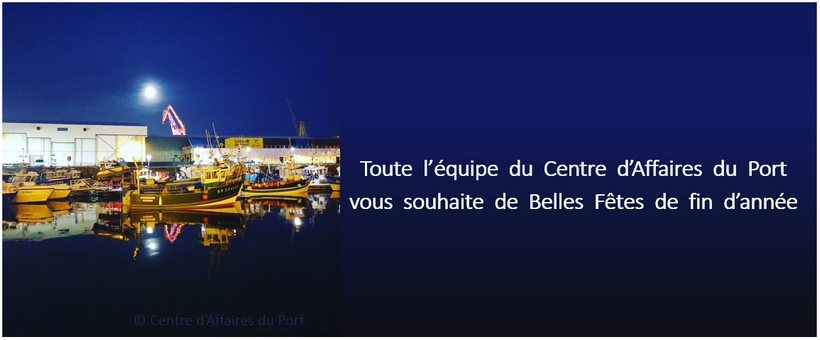 le centre d'affaires, vous souhaite de joyeuses fêtes à Brest