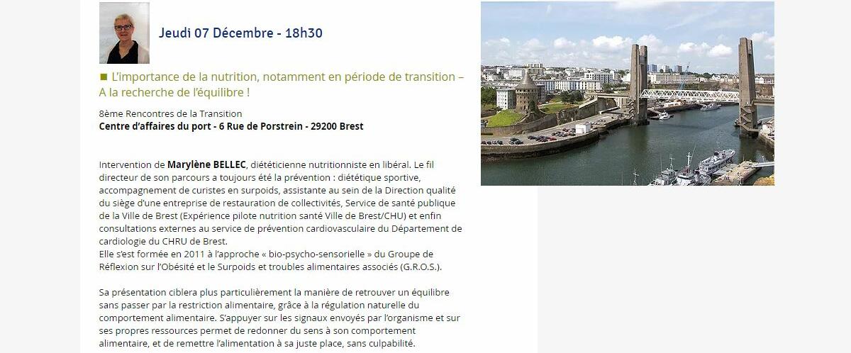 credir brest 07 décembre équilibre alimentaire