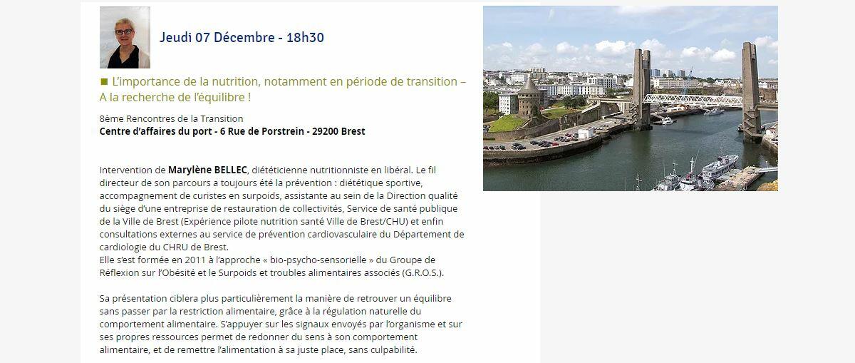 credir brest 07 décembre équilibre alimentaire