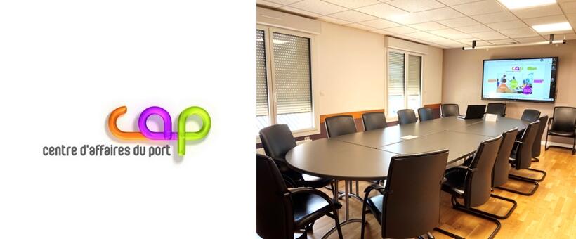 écran interactif, centre d'affaires Brest