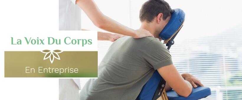 massages assis en entreprise Brest
