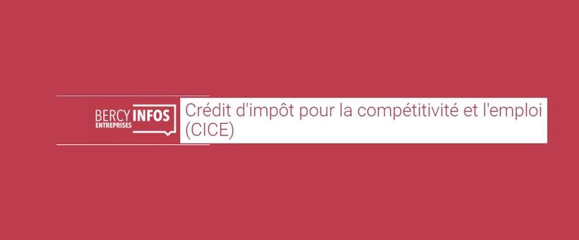 le cice pour les entreprises