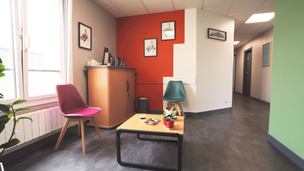 hall d'accueil, salle d'attente